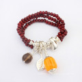 Hot sale resin beads wrap wholesale rosary bracelets